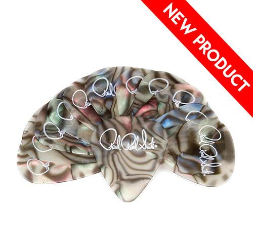 Lyric PRS Celluloid Picks 12 pcs Abalone Shell Heavy