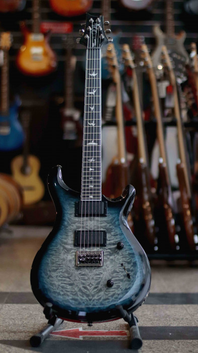 PRS SE Mark Holcomb 6弦 新版 PRS SE Mark Holcomb Blue Burst 6 String – nafiriguitar.com